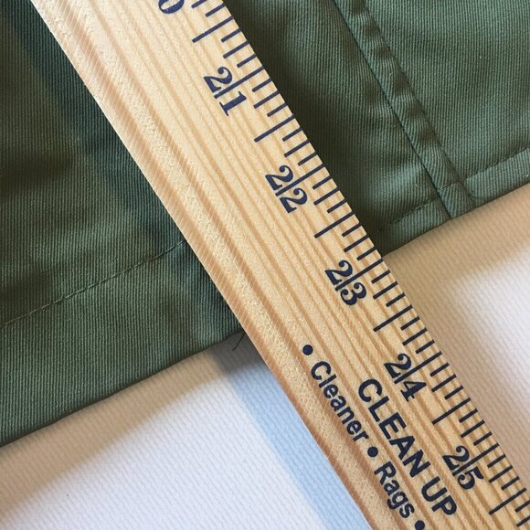 Bagatelle Belted Jacket Womens Medium Army Green Storm Flap Pockets Cinched Back - Picture 10 of 10